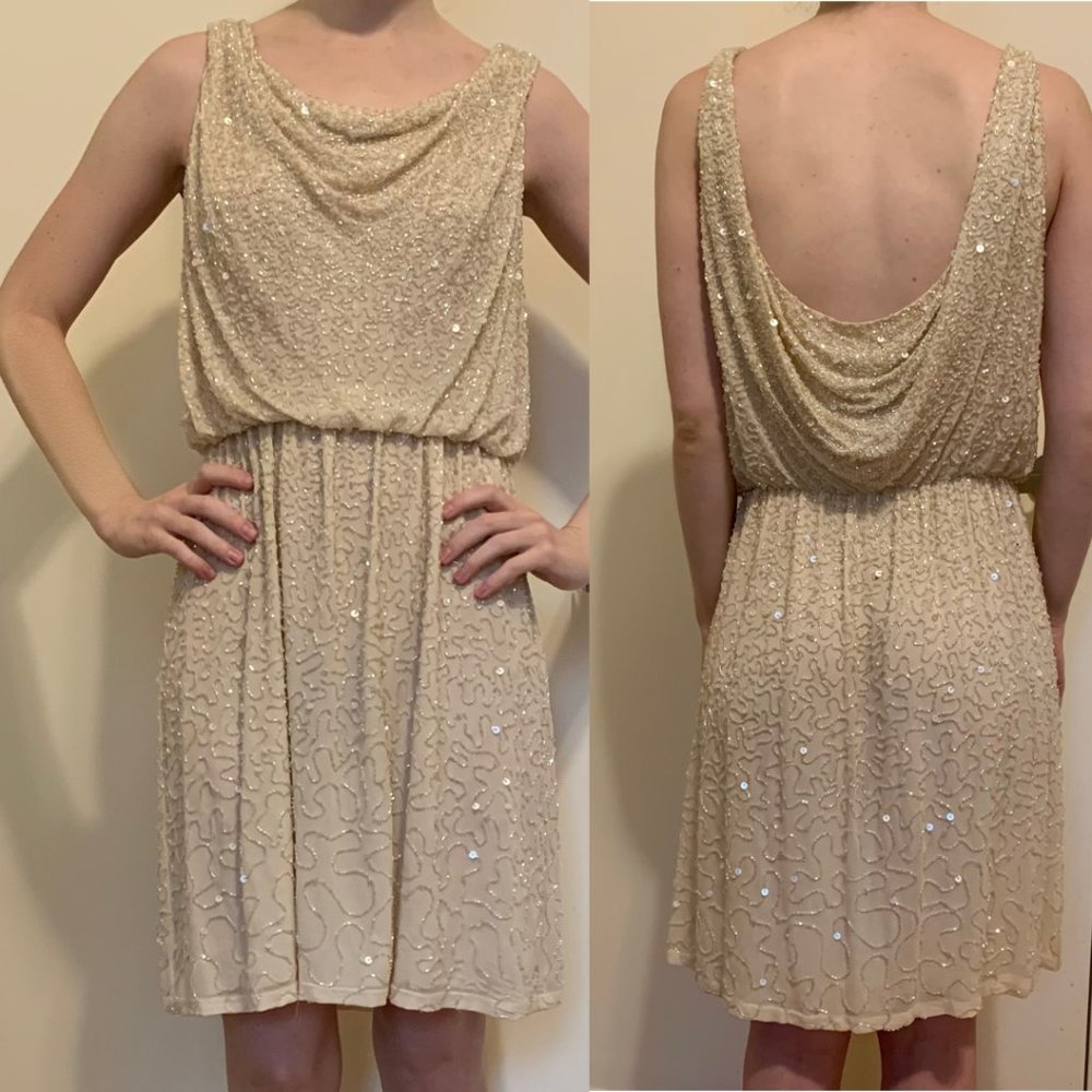 Alice + Olivia - Beaded Mini Dress